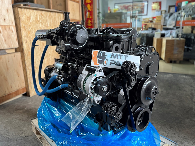Kedatangan baru 6/8 !! Cummins Engine Lengkap SAA6D114E-3 PC300-8 Aplikasi Excavator Surplus Baru-Motor Lengkap