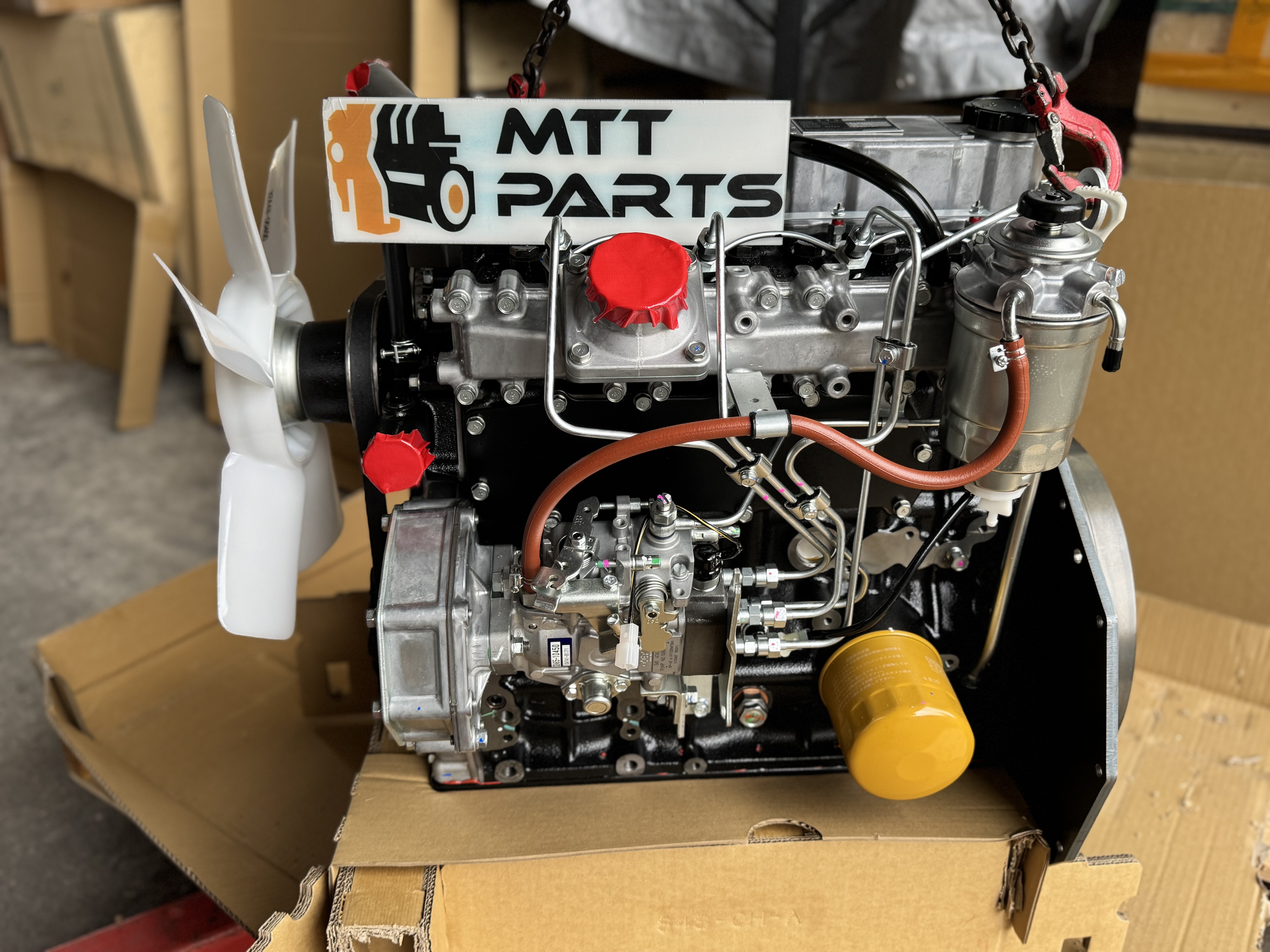 10 Mesin Mitsubishi S4S Baru Dikirim ke Pelanggan